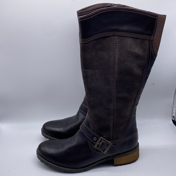 Timberland Shoes - Timberland Earthkeepers Bethel Tall Suede & Leather Boots Size 10W